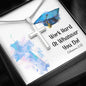 Cross Engraving Pendant Jewelry Necklace Women Men Chain Graduation Gift