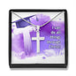 Cross Engraved Pendant Necklace Jewelry Women Men Chain Graduation Gift