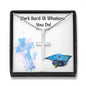 Cross Engraved Pendant Necklace Jewelry Men Women Chain Graduation Gift