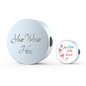 Live Life Love Charm Bracelet (Circle) - Freedom Look