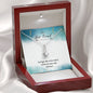 Best Friend Heart Jewelry Pendant Necklace Women Message Box Gift