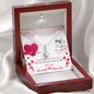 Sister Heart Jewelry Pendant Necklace Women Message Box Gift