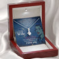 Nurse Wife Gift From Husband Necklace Pendant Jewelry Women Message Box