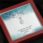 Best Friend Heart Jewelry Pendant Necklace Women Message Box Gift