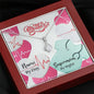 Nurse Mom Supermom Mother Heart Jewelry Necklace Pendant Women Message Box Gift