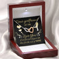 Personalized Anniversary Love Necklace For Girlfriend, Custom Wife Present Gift