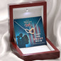 Military Wife Gift From Husband Interlocking Hearts Pendant Necklace Message Box