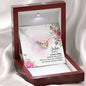 Sister Interlocking Hearts Beauty Necklace Pendant Jewelry Women Birthday Gift