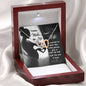 Wife Mother’s Day Interlocking Hearts Necklace Pendant Women Message Box