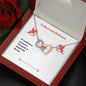 Girlfriend Heart Beauty Necklace Pendant Jewelry Women Birthday Gift