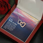 Mother In Law Interlocking Hearts Beauty Necklace Pendant Jewelry Women Gift