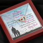 Message Box With 5 Different Necklaces For Every Daughter From Dad, Perfect Thank You Present Gift From Father - 2 Hearts