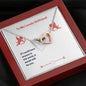 Girlfriend Heart Beauty Necklace Pendant Jewelry Women Birthday Gift