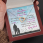 Message Box With 5 Different Necklaces For Every Daughter From Dad, Perfect Thank You Present Gift From Father - 2 Hearts