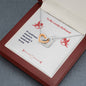 Girlfriend Heart Beauty Necklace Pendant Jewelry Women Birthday Gift