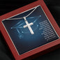 Cross Personalized Pendant Necklace Jewelry Women Men Military Chain Gift