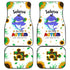 Autism Awareness Blue Shark - Front Car Mats Gift (Set of 2 or 4)