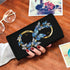 Hand Crafted Premium Black Butterfly Infinity Wallet