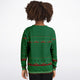 Feliz Navidog - French Bulldog - Athletic Kids/Youth Sweatshirt – AOP