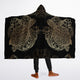 Turtle Youth Hooded Blanket Sherpa - AOP