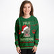 Feliz Navidog - French Bulldog - Athletic Kids/Youth Sweatshirt – AOP