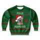 Feliz Navidog - French Bulldog - Athletic Kids/Youth Sweatshirt – AOP