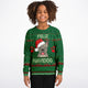 Feliz Navidog - French Bulldog - Athletic Kids/Youth Sweatshirt – AOP
