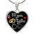Personalized Custom Engraved Pendant Necklace, 44th Wedding Anniversary Gift For Her (2nd)