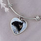 Luxury Heart Bangle