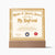 Master Of Chivalry Award Boyfriend Certificate Acrylic Square Plaque