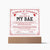 Certificate Of Enchantment - My Bae GF Acrylic Square Plaque