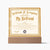 Certificate Of Recognition - Girlfriend S3 Acrylic Square Plaque