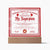 Certificate Of Eternal Love And Devotion - My Sugarplum GF Acrylic Square Plaque