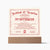 Certificate Of Recognition - My Buttercup Acrylic Square Plaque