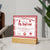Certificate Of Eternal Love And Devotion Boyfriend Acrylic Square Plaque