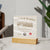 Certificate Of Recognition Lovebug Acrylic Square Plaque