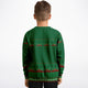 Feliz Navidog - French Bulldog - Athletic Kids/Youth Sweatshirt – AOP