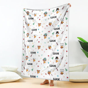 Blanket - Turkeys - Personalized