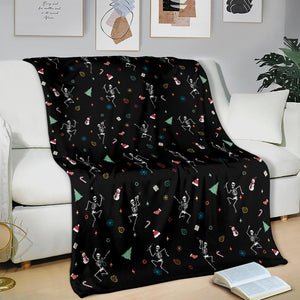 Blanket - Nurse Skeleton - Not Personalized