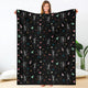 Blanket - Nurse Skeleton - Not Personalized
