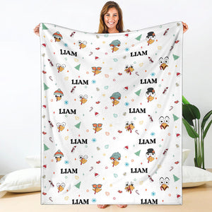 Blanket - Turkeys - Personalized