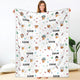 Blanket - Turkeys - Personalized