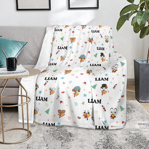 Blanket - Turkeys - Personalized