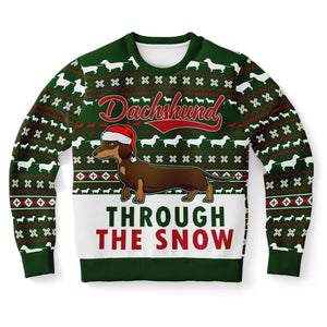 Dachshund Sweater Sweatshirt for Christmas Party Gift
