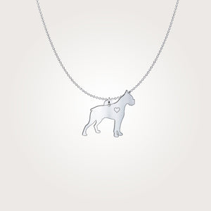 Boxer - Sterling Silver Necklace - Freedom Look