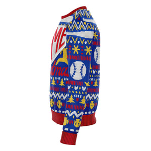 Baseball Sweatshirt Funny Ugly Sweater For Christmas Party