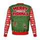 Mary Fishmas Fishing Fashion Cotton Sweater for Christmas Party