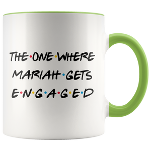 The One Where Mariah Gets Married Colored Coffee Mug (11 oz)