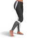 Hexagonal Printed Leggings - Black