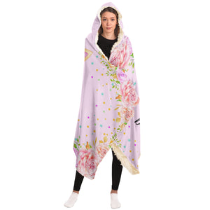 Dahlia Amora Hall - Personalized Unicorn Hooded Blanket